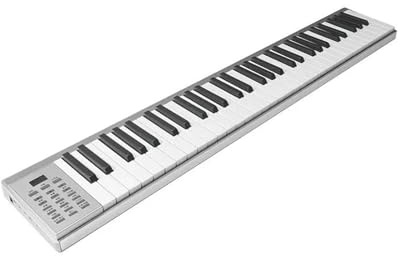 electronic Piano Keyboard Synthesizer Digital Piano Professional Portable Electronic Controlador Keyboard Musical Instrument (Color : White)