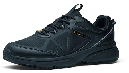 Shoes for Crews Schuhe BELTRA – Rutschhemmder Schuh mit Stolperschutz, wasserabweisend, atmungsaktiv, Mesh und Leder, O2 ESD – für Damen und Herren