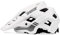 BATFOX Fahrradhelm, Leichter Komfort Mountainbike-Helm Skateboard Helm mit Visier, Atmungsaktiv Helme für Herren Damen Erwachsene Jugend, Verstellbar in der Größe-Weiß||M