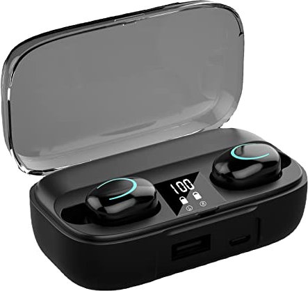 Bluetooths Earphones - Invisible Earbuds, Mobile Handsfree | Magnetic Force Adsorption Wireless Headphones, Waterproof Earbuds, Noise Cancelling with Microphone for Side Sleepers Communication Music