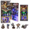 Ysityum Bücherecke Bausatz, 3D DIY Holzpuzzle Puppenhaus Bausatz für Erwachsene & Teens, Bücherecke Bücherregal Einsatz Dekoration Buchstütze Miniatur Bausatz mit Sensor Licht (Interstellar Home)