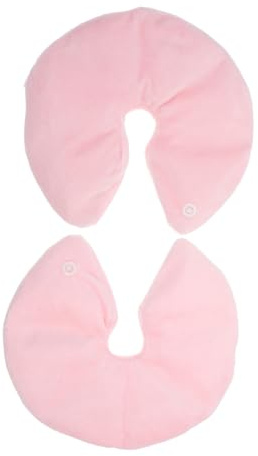 1 Paar Rosa Gel Kühlpackungen für Brüste, Wiederverwendbar | Gel, Pvc und Stoff, Warme oder Kalte Anwendung, Bequemes Tragegefühl, für Stillende Mütter