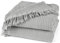 Pure Label Musselin Decke 130x170 cm - Oeko-Tex zertifizierte Kuscheldecke aus 100% Baumwolle | Musselin Wohn- & Kuscheldecke für Couch und Sofa in | 130 x 170 cm, Farbe der Decke Grau