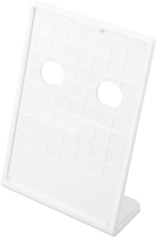 SOLUSTRE Förmiger Preisschildhalter Aus Hochwertigem Abs-kunststoff Stabiler Tischständer Für Menükarten Vielseitiger Etikettenhalter Für Gastronomie Einzelhandel Und Büroeinsatz