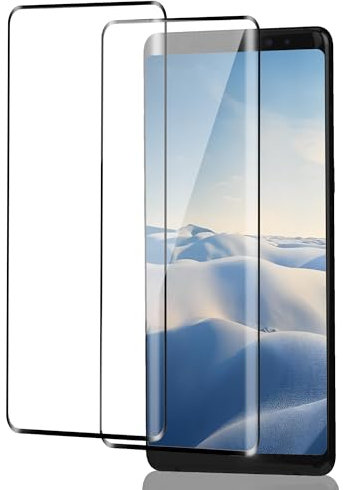 ICESPRING für Panzerglas für Samsung Galaxy Note 8 Schutzfolie, 2 Stück Fingerabdruck-ID Panzerfolie für Samsung Note 8 Folie, 9H Härte Schutzglas für Galaxy Note 8 Panzer Schutz Glas