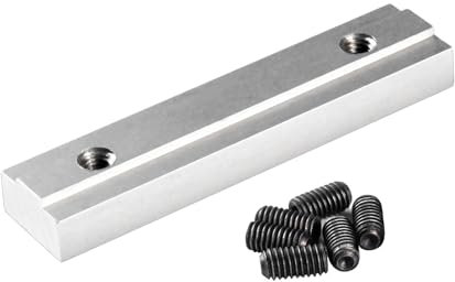 DQ-PP Gardinenschiene Verbinder (1 Stück) – Weiß – Aluminium – 1-/2-läufig Gardinensystem – Vorhangstange – Deckenschiene