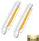 R7S LED 78mm 10W Dimmbar Glühbirne, LED R7S 78mm 10W Ersatz für 100W Halogen Leuchtmittel, Stab Naturweiß 4500K 1000LM, Kein Flackern, 360°Abstrahlwinkel Lampen, Einfache Installation, 2er Pack