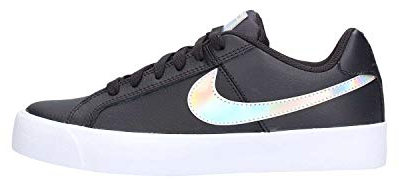 Nike Damen Court Royale AC, Oil Grey Silver Light Cream