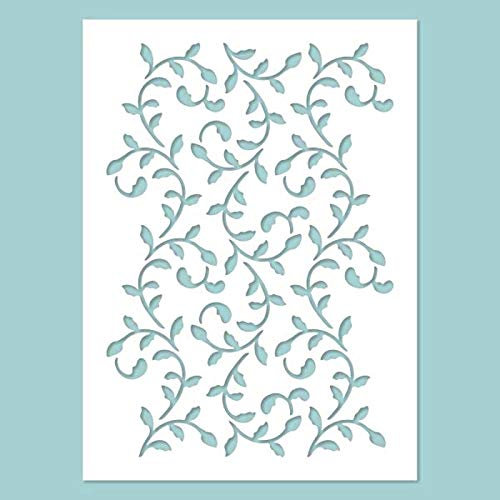 Zita`s Creative Schablone - Floral Elements 03. - Wiederverwendbare Schablone für 3D Strukturen und Mixed Media