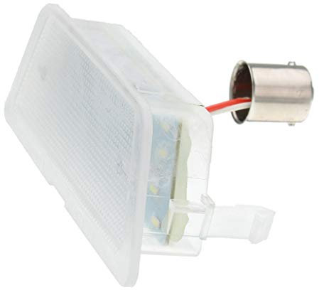 White 18 Super Bright Auto Car Rear Number License Plate Light Replacement for Vauxhall Opel Astra G MK4 1998-2004