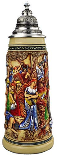 KING Boccale da Birra tedesco 2018 2 litri, Limitaet 2018