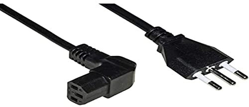 LINK LKIT18N CAVO ALIMENTAZIONE SPINA ITALIANA TRIPOLARE 10 A - PRESA 90 GRADI IEC MT.1.8
