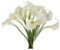 SUREH 10 Stück künstliche Calla-Lilien-Blumen, echte Haptik, Calla-Lilie, Brautsträuße für Hochzeit, Zuhause, Party, Büro, Dekoration
