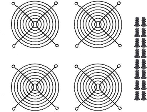 Easycargo Black Fan Grill/Guard (120mm)