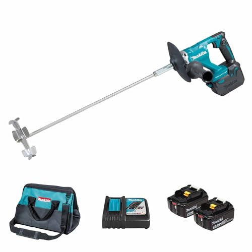 Malaxeur de peinture 18V LXT BL Li-Ion (2x5,0 Ah) - MAKITA DUT130RTE