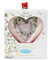 Me To You Bear Tatty Teddy XGT01041 Weihnachtsbaumkugel, Glas, Herzform, Blau, Grau, Rot