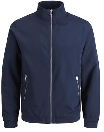 CAPISPALLA E GIACCHE Uomo JACK&JONES 12204277 HARRINGTON NAVY BLAZER
