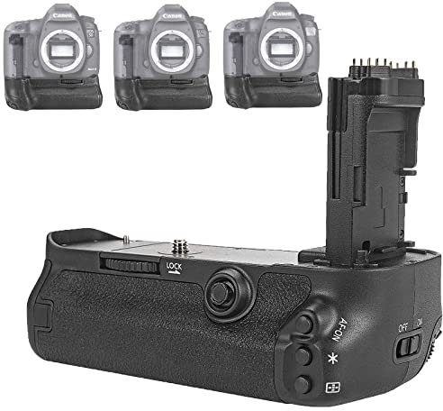 Battery Grip for Canon EOS 5D Mark iii 5DS 5DSR Camera, Replacement for Canon BG-E11,Used to Replace Canon LP-E6N Rechargeable Lithium-ion Battery