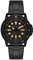Armani Exchange Herrenuhr , Dreizeigeruhrwerk, 44 mm Schwarzes Edelstahlgehäuse mit Edelstahlarmband, AX1855