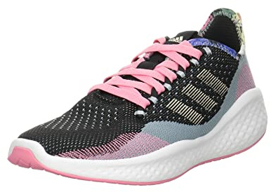 Adidas Running Fluidflow 2.0, Core Black/Bliss Orange/Bliss Pink, GX7290, 36 2/3 EU