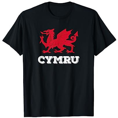 Wales 'Cymru' walisischer Drache stolz te be Welsh T-Shirt