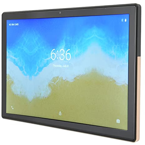 Tablet PC, 7000mAh Batería 4G RAM Octa Core Chip 2.4G 5G Banda Dual Tablet 128G ROM para niños Hogar Dual SIM Dual Standby Enchufe de la UE