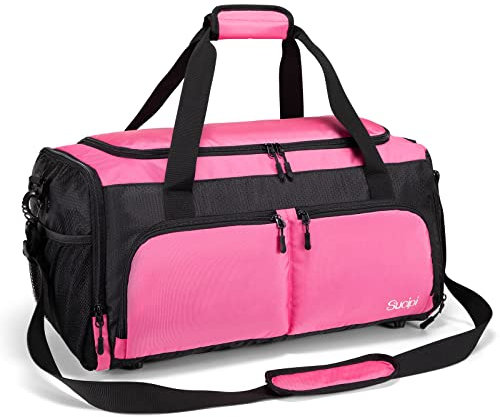 Sucipi Sporttasche Reisetasche Damen Sporttaschen mit Schuhfach & Nassfach Weekender Tasche Wasserdicht für Fitness Sport Training Reise als Gym Bag Schwimmtasche Strandtasche Saunatasche