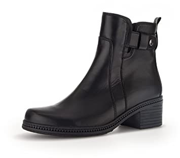 Gabor Damen Biker Boots, Frauen Stiefeletten,Wechselfußbett,Best Fitting