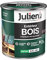 Julien Peinture Bois Microporeux Extérieur Satin - Portes, fenêtres, portails, mobilier de jardin - Vert Basque 0,5 L