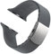 Archer Watch Straps - Cinturini Su Misura in Silicone per Apple Watch (Grafite, Chiusura Argento, 44/45/46/49mm)