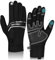 IRYNA Winter Thermo Handschuhe Herren Damen,Fahrradhandschuhe Winddichte Wasserdicht Elastisch rutschfest Touchscreen Handschuhe Radsporthandschue Sporthandschuhe Laufhandschuhe (Schwarz, L)