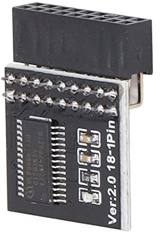 TPM2.0-Sicherheitsmodul, T P LPC-Karte für WIN11-Upgrade-Test Schwarz M2.0 TPM2.0-Modul 18-poliges ASROCK-Motherboard
