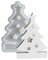 Silikonformen Gießformen Kerzenhalter, Weihnachtsbaum Teelichthalter Kerzenformen, Weihnachten Silikonform Seifenform Epoxidharz Für Sojawachs Kerzen, Seife, Gips, Handwerk