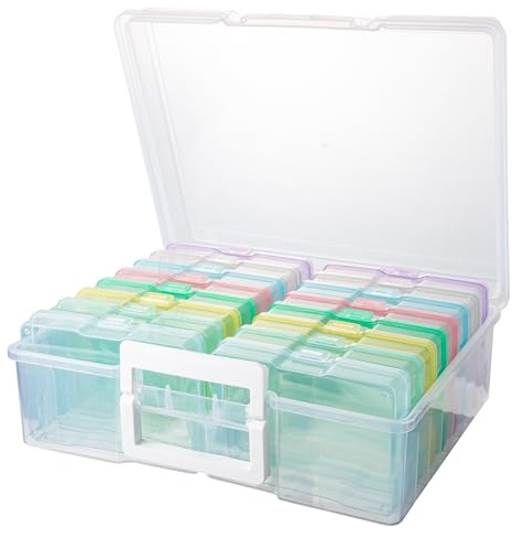 CraftGenes Pastel Photo Storage Boxes