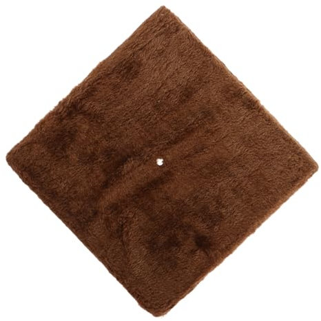 Kisangel Griffoir pour Chat Pièce de Rechange pour Arbre à Chat 25 X 25 Cm Marron Plate-Forme Robuste