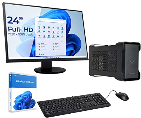 Sedatech Pack Mini-PC Evolución • i7-9750H • RTX4060 • 16Gb RAM • 1Tb SSD M.2 • Windows 11 • Monitor 24''