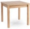 MEBEL ELITE - Küchentisch 80x80 / 160x80 [cm] - Esstisch aus Holz ausziehbar - Esszimmertisch quadratisch - Ausziehbarer Holztisch aus MDF-Platte - Esstisch im Loft - Eiche