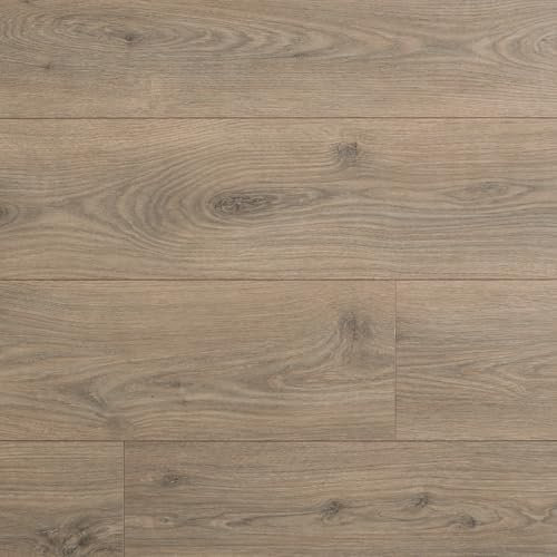 Swiss Krono La Lo Harbour Oak 4931 Brown Wood Effect Click Laminate Flooring - Plank (12mm), For Home & Commercial Use, Suitable for underfloor heating-Contains 5 Planks-Covers 1.332 sqm