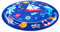Dewireaey Dog Mat with Water Effect, Pet Drinking Fountain, Play Mat, Round Animal Paddling Mat for Gym, Outdoor, Indoor, Pool, Playground, Garden