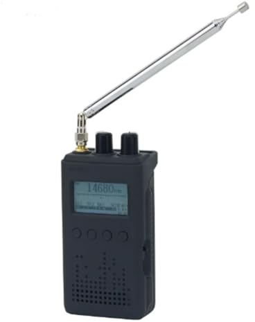 Jkjlorey MAG662 TEF6686 Full Band Radio FM/LW/MW/SW Radio Receiver with Screen Antenna Black