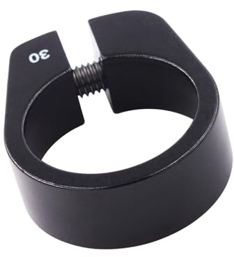 Collier de serrage pour tube de selle de vélo en alliage d'aluminium 30 mm