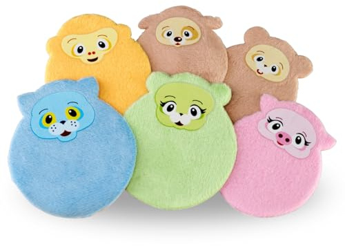 Tröstisar Trost-Sticker 30 Stück – weiche, kuschelige Sticker für Kinder | Beruhigend, emotional, Motivation, Geschenk, Erwachsene, Kita, Schule, flauschig, Achtsamkeit, Belohnung