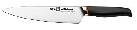 BRA Efficient Cuchillo Cocinero, Acero Inoxidable, Gris, Talla única