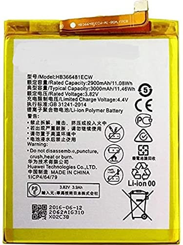 Ersatz Akku Original für Huawei P9 / P8 Lite 2017/ P9 Lite/ P10 Lite/Honor 8 Batterie