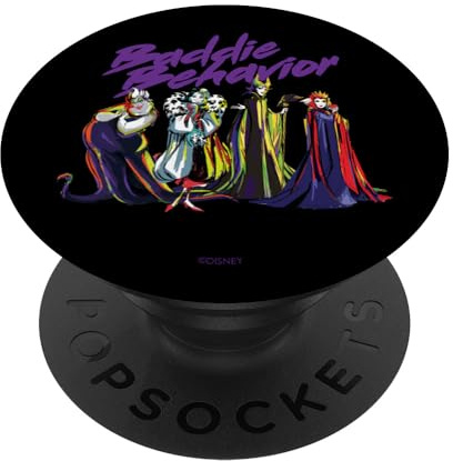 Disney Villains Baddie Behavior PopSockets mit austauschbarem PopGrip