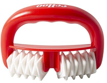 Celloo Massaggiatore Anticellulite Riduce la Cellulite e Leviga la Pelle, Dispositivo per Massaggiare la Cellulite in Cosce, Glutei e Addome, il Rullo Stimola la Circolazione Sanguigna, Rilassa