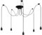 EDO Pendelleuchte ARANEA 5, 5-flammige Hängelampe Retro Spinne Lampen, LED Deckenleuchte, Deckenlampe LED für Wohnzimmer, Esstisch, Schlafzimmer, Spinnenleuchte, LED Lampe mit E27 Fassung, EDO777188