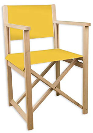 Promo Trade Regie Stuhl, Holz (Gelb)