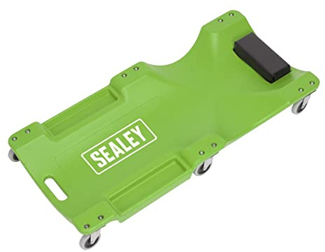 Sealey SCR80HV Composite Creeper - Hi-Vis Green