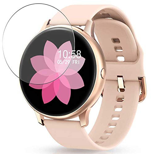 Vaxson 3 Stück 9H Panzer Schutz Glas kompatibel mit YAMAY sw022 1.28 Smartwatch Smart Watch Schutzfolie Display schutz folie Panzerfolie SchutzGlas folien PanzerGlas
